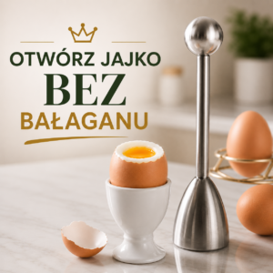 Skorupik - idealnie otwarte jajko w kilka sekund