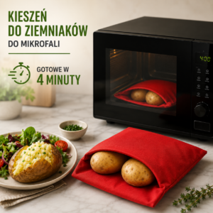ZiemniakExpress – kieszeń do ziemniaków do mikrofali